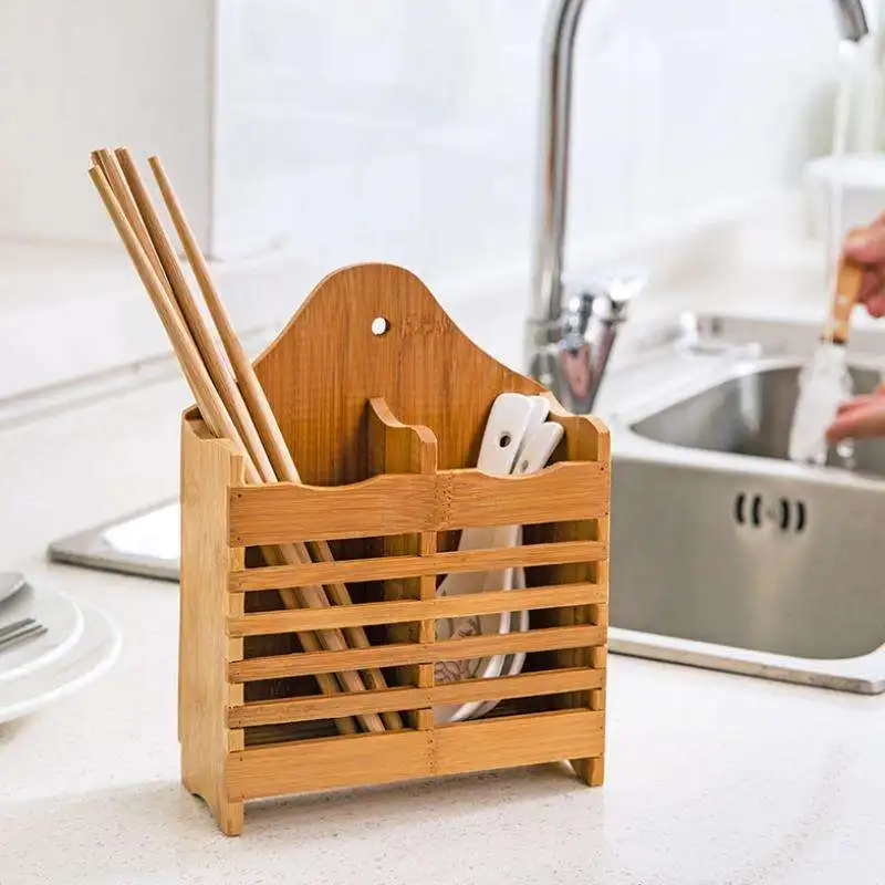 

Household hanging chopsticks drain bracket chopsticks tube kitchen spoon utensil storage rack ZP7261556