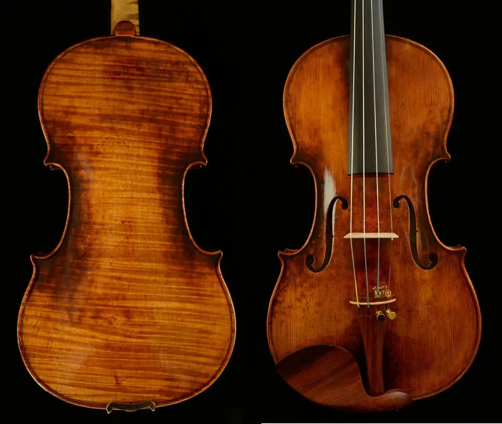 Реальное фото Stradivari 1716 мессия скрипка Мастер Ван собственное произведение № W5 2020