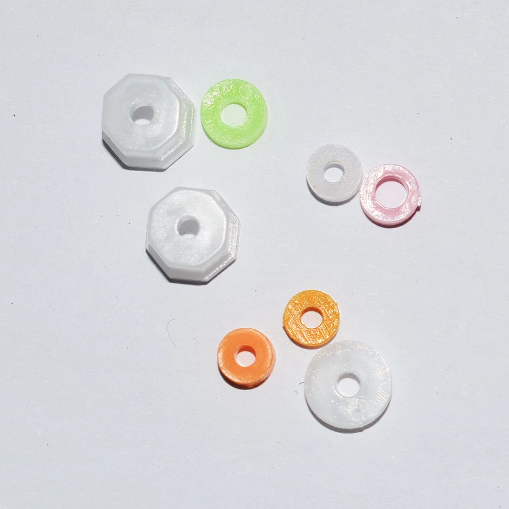 

100pcs plastic Bushing axle sleeve rc car robot ship four six axis aircraft diy toys parts model accessories baby toy for child