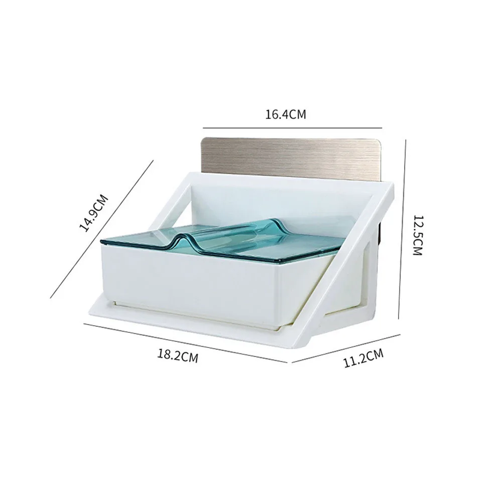 Пластиковый стеллаж для хранения корзина ювелирных изделий в ванную