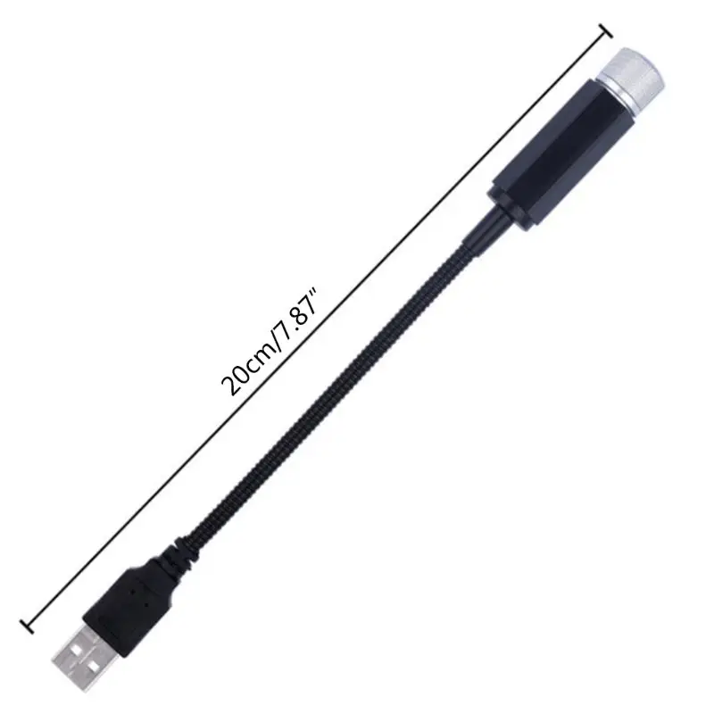 Красивый Автомобильный потолочный светильник со звездным небом и USB