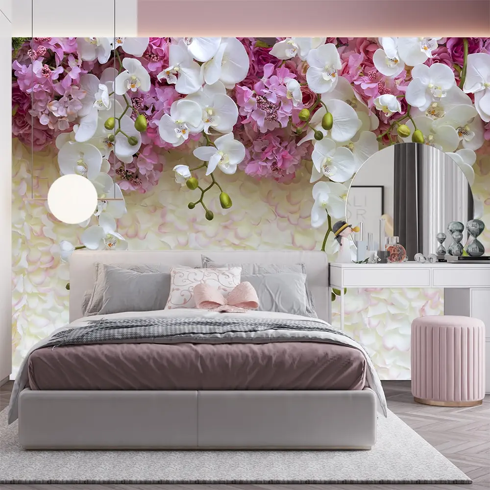 Обои фотообои 3d на стену обои флизелиновые фото WRS Свисающие с потолка объемные