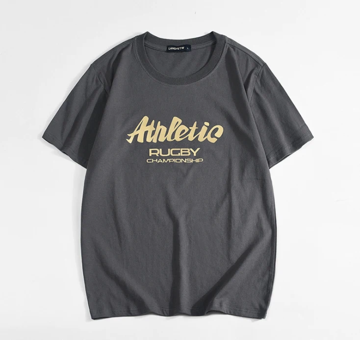 

2 шт./комплект, быстросохнущая футболка с коротким рукавом и круглым вырезом