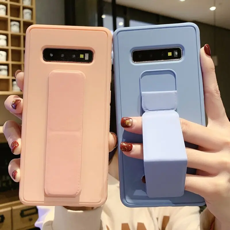 

Luxury Magnetic Holder Case For Samsung Galaxy S10 S21 S20 Ultra S9 Plus FE S S10E Note 20 Ultra A52 A72 Note9 5G 4G Phone Cover
