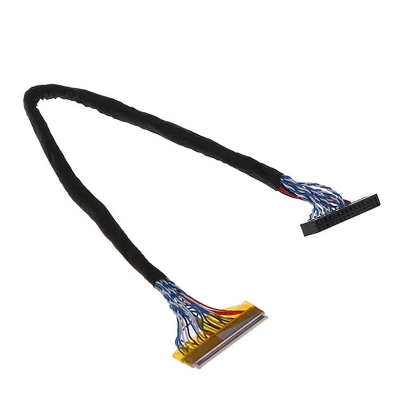 

LVDS Cable FIX-30 Pin 2ch For 17-26inch LCD/LED Panel Controller 25cm