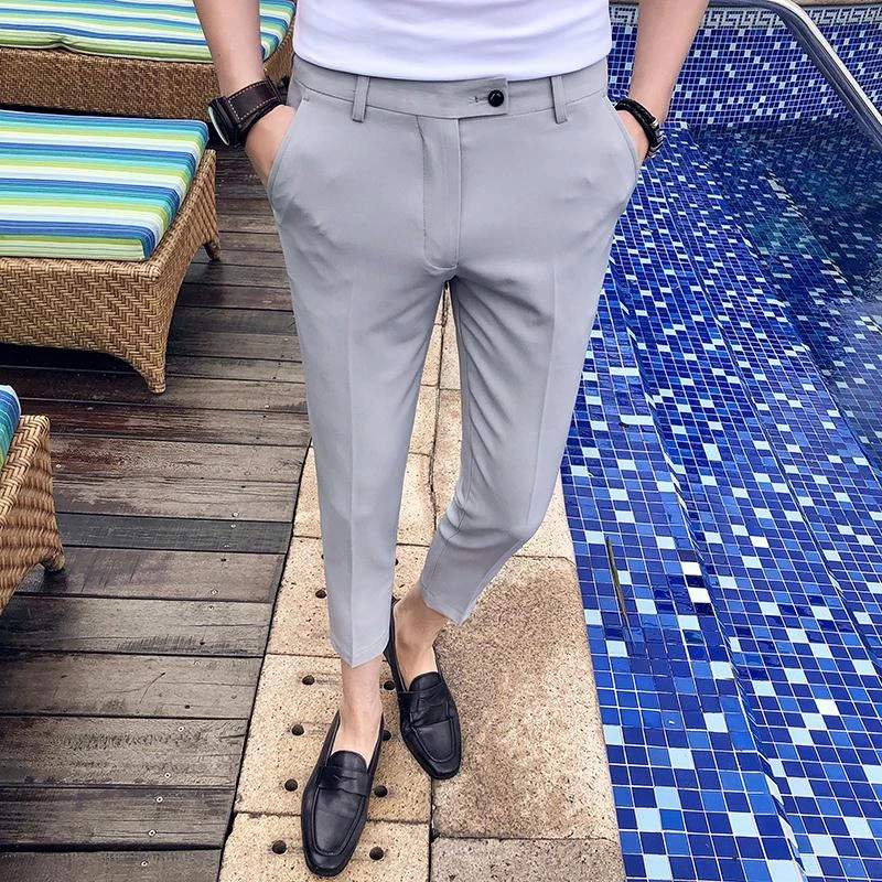 8 цветов 2021 летнее деловое Повседневное платье брюки до щиколотки однотонный