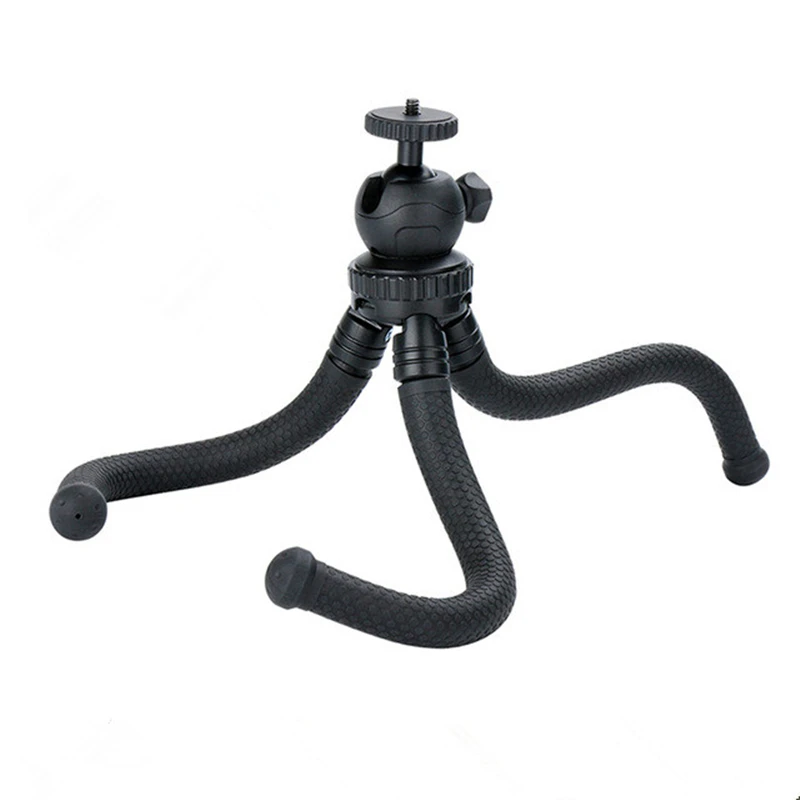 Гибкий штатив ABS Осьминог мини Кронштейн Стенд с креплением для телефона DSLR
