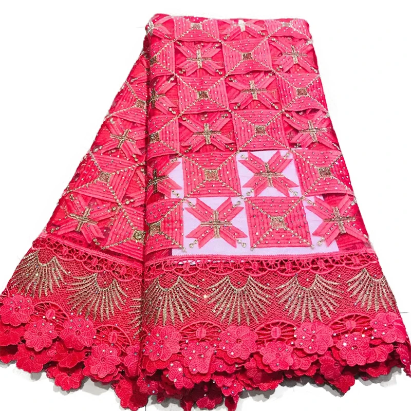 Африканские кружевные ткани для вечернего платья нигерийская французская