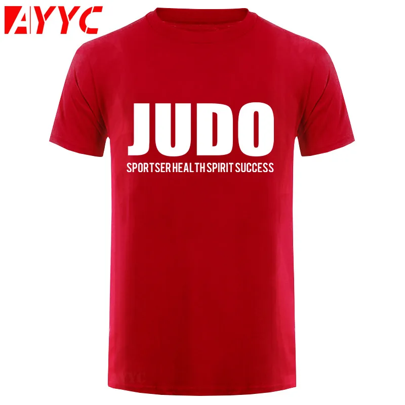 

AYYC T Shirt Tshirt Brand Clothing Tees Casual Male Best Selling T Shirt Judo Sportser Health Spirit Success 100% Cotton For