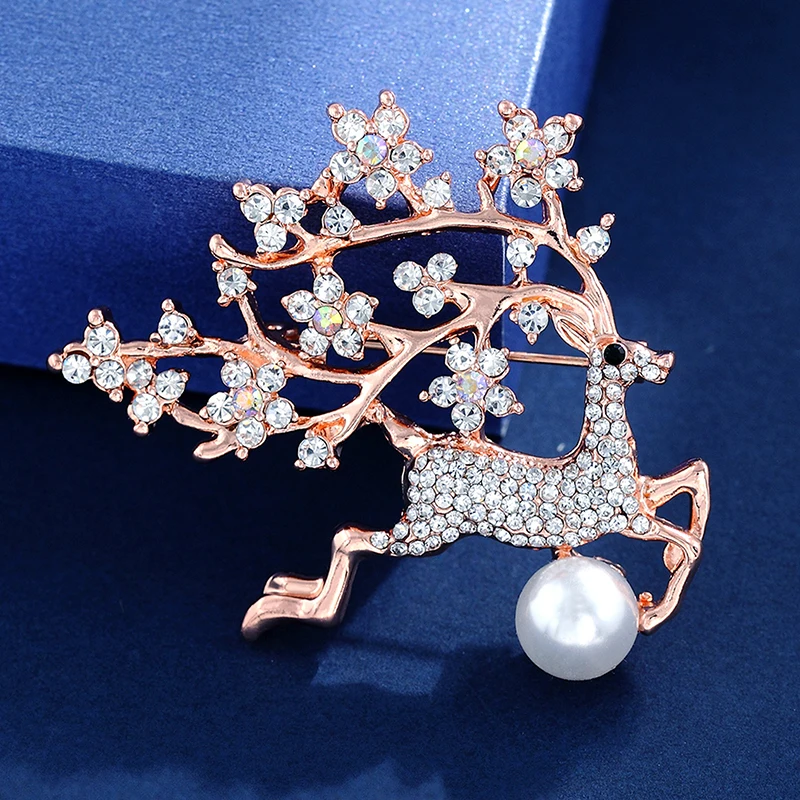 Новинка милая дизайнерская Брошь для женщин рождественские подарки новогодняя