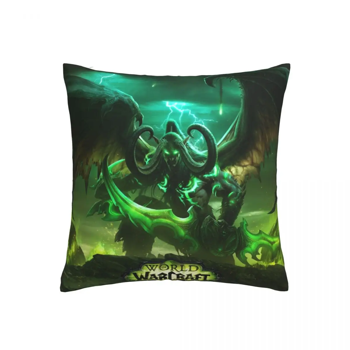 

World Of Warcraft 3D Printed Waist Throw Cushion Cover Home Supplies Pillowslip Cushion Cover Decor