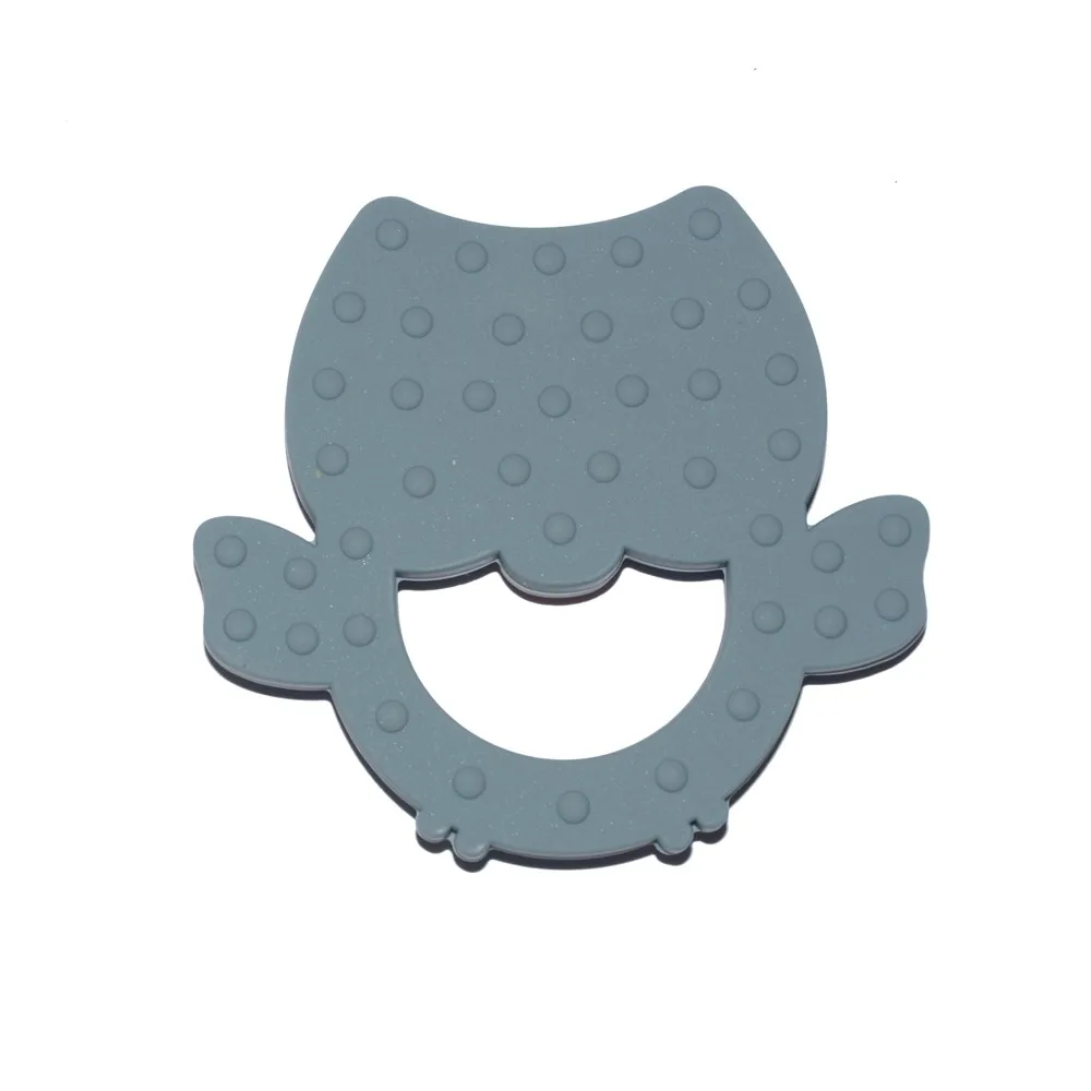 Kissteether Owl Teether Teething For Baby Infant Chewable Chewing Toys Animal Shape Clips BPA Free | Мать и ребенок