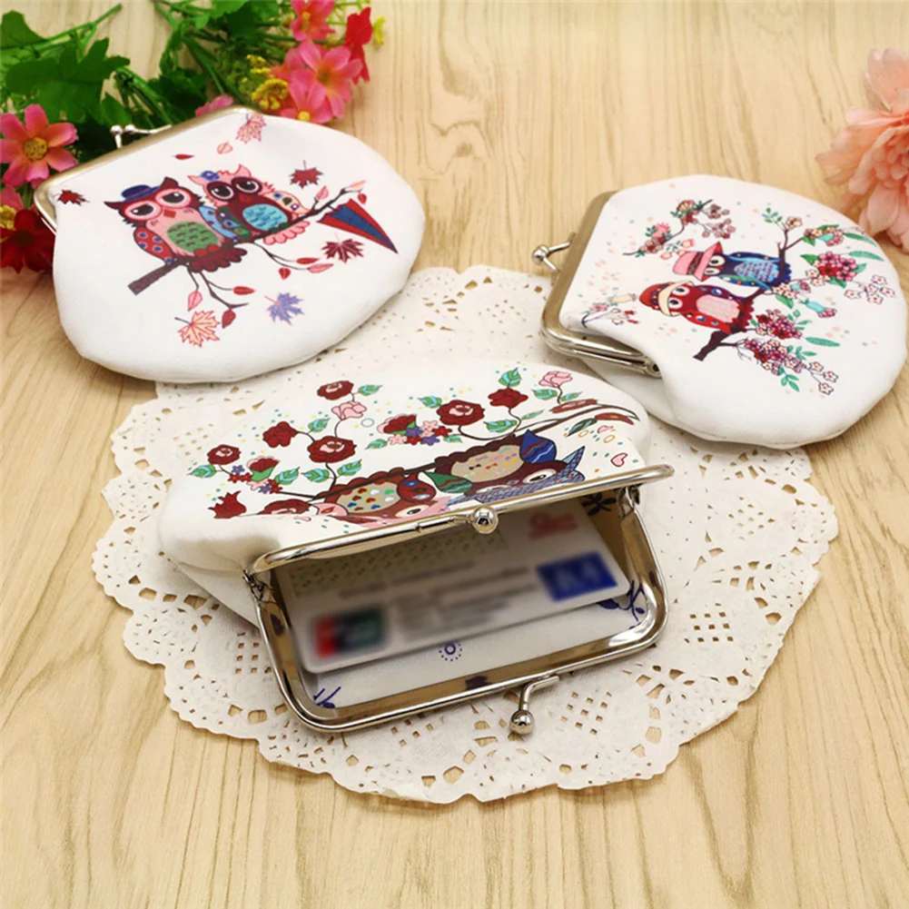 Женские милые Мультяшные кошельки мини-портмоне с карманами многоцветный дизайн