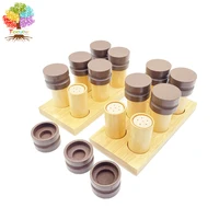 treeyear montessori scent boxes smelling bottles for kids adults smell sensory traning 2sets montessori sensorial material