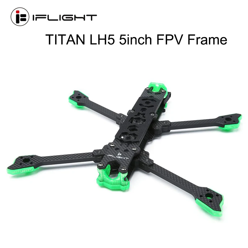 

IFlight TITAN LH5 249mm 5inch Freestyle FPV Frame Kit with 6mm arm compatible 5inch propeller for FPV Racing Drone part