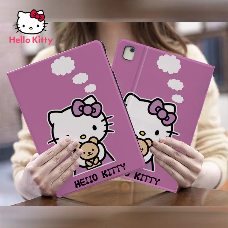 

Hello Kitty Apple Tablet PC ipad case Is Suitable for IpadMINI1/2/3/4/5/6pro2018 /2017 10.2 Inch 9.7 Inch Mobile Phone ipad case