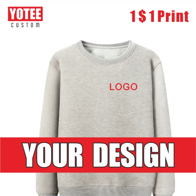 YOTEE2021hoodies Sweatshirts Welldone Women's Hoodie DIY Logo Custom Group Personal Custom Embroidery