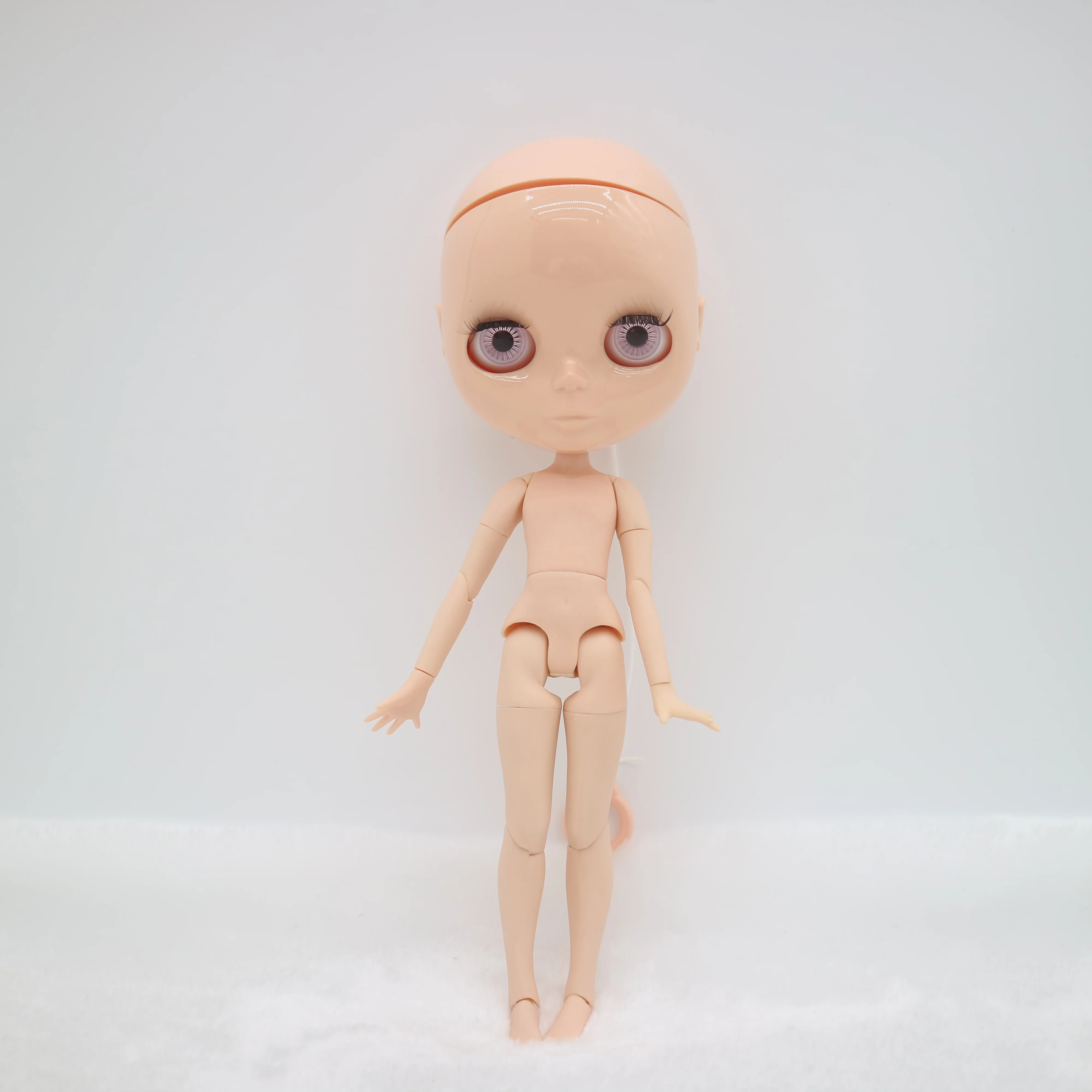 Кукла блайз шарнирная Обнаженная без волос макияжа | Игрушки и хобби