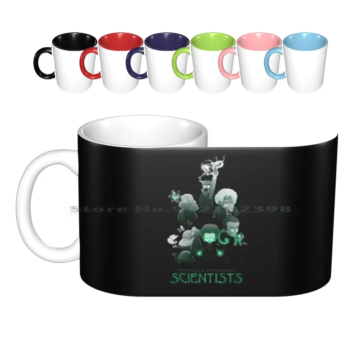 

The League Of Extraordinary Scientists ! Ceramic Mugs Coffee Cups Milk Tea Mug Scientist Physics Science Biology Chemistry