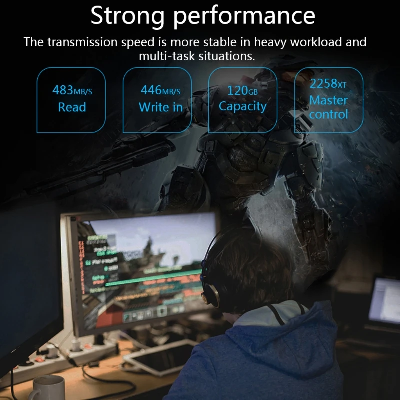 

2021 New Durable 2.5inch 120GB 240GB SSD Hard Disk Internal Solid State Drive for Laptop