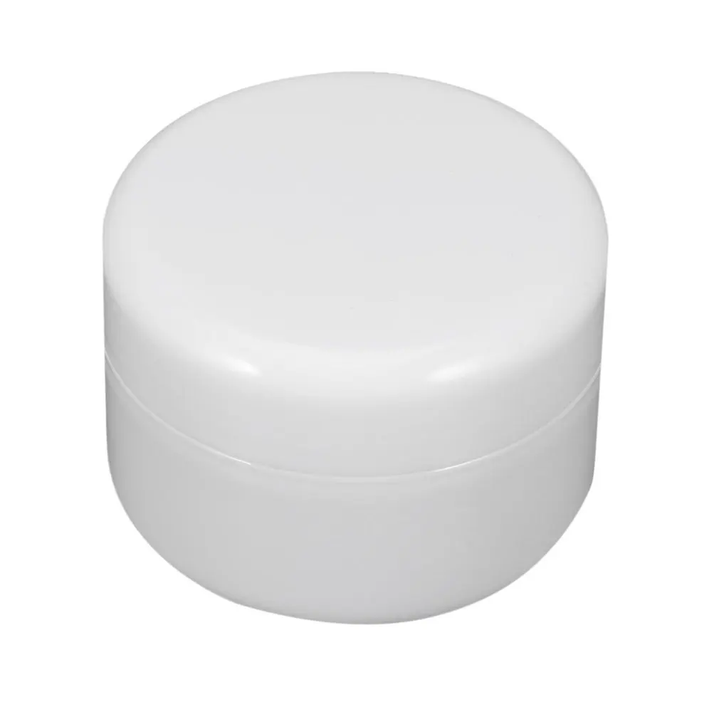 Банка для крема круглая пустая пластиковая полипропиленовая бутылка косметики