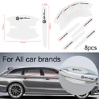 8 шт. Новинка Автомобильная прозрачная наклейка на дверную ручку пленка для Toyota RAV4 Avensis Yaris Levin Reiz Crown Vios Sienna TRD аксессуары