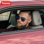 Солнцезащитные очки Yoovos для мужчин и женщин, винтажные роскошные дизайнерские солнечные очки в стиле ретро, 2021