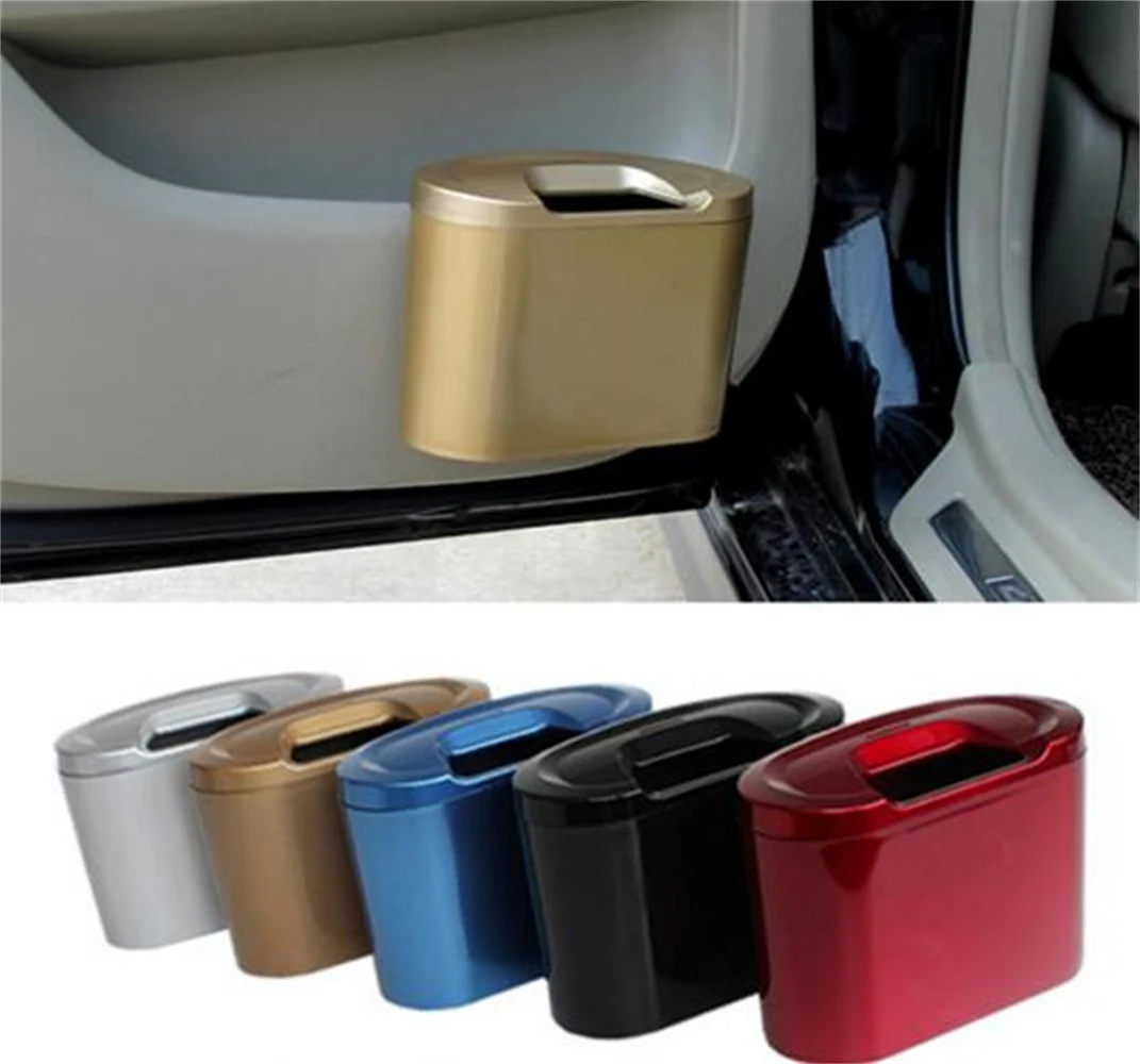 

New Car Door Side Hanging Trash Plastic Box Storage Car Stowing Tidying Accessories
