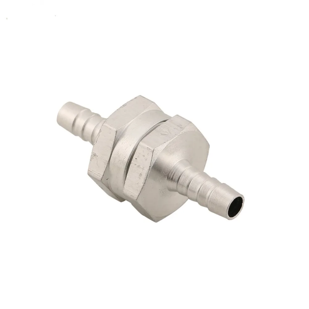 1 шт. алюминиевый обратный клапан 6 мм/8 мм топливный Встроенный вакуумный шланг