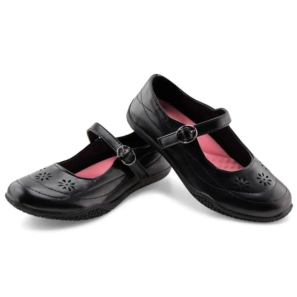 JABASIC/черная обувь для школьной униформы маленьких и больших детей Повседневная