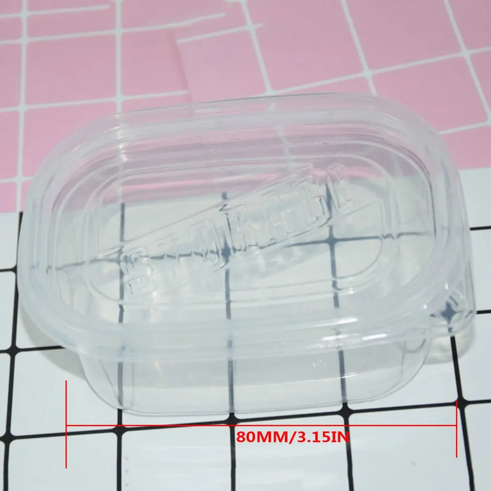 

280ML Seal Box Cosmetic Organizer Storage Container Organizer Box For Light Clay Foam Slime Mud