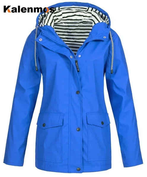 Женская осенне-зимняя одежда с v-образным вырезом и карманами на молнии