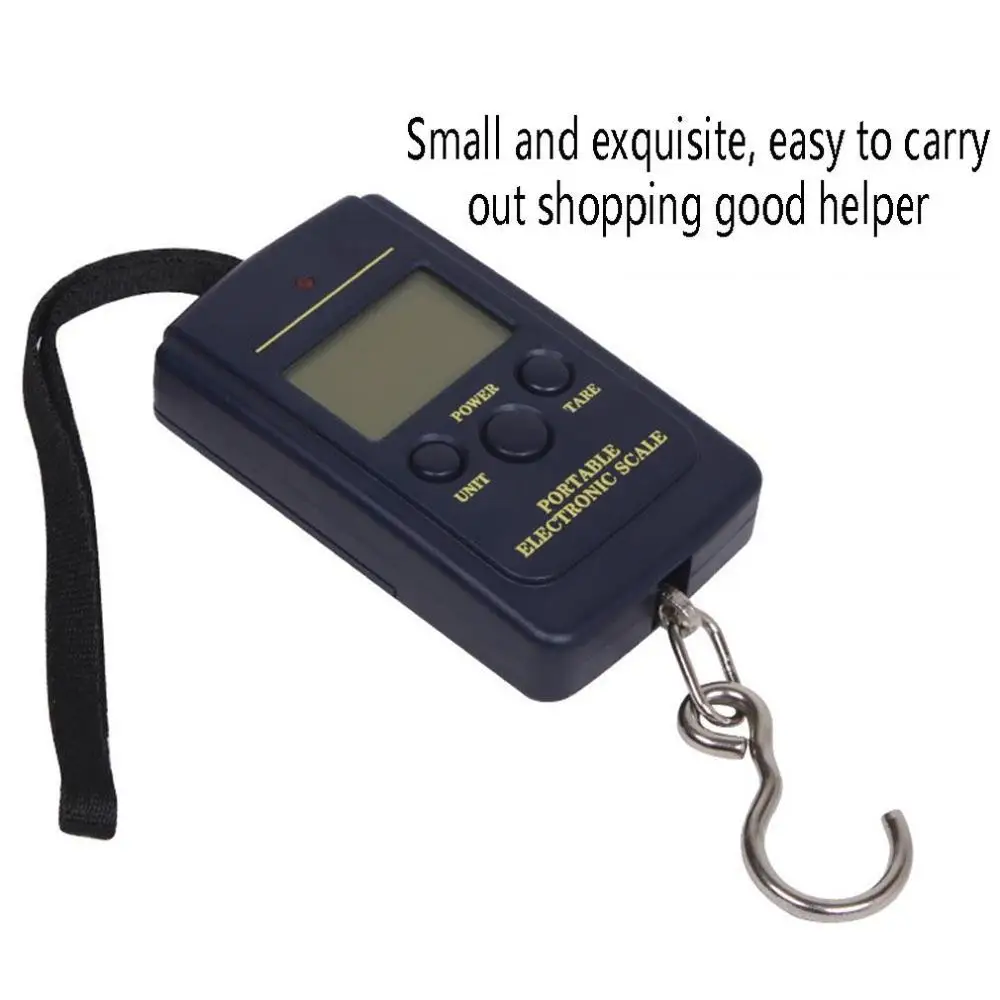 40 кг ручной лебедки весы Портативный электронные подвесные Экспресс для посылок