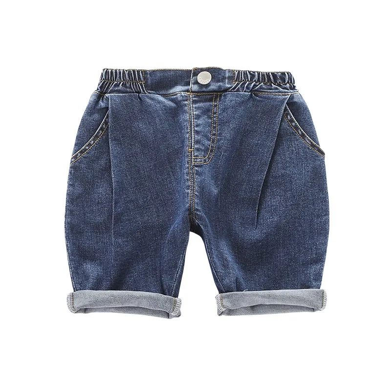 

Toddler Boys Jeans Casual Korean Denim Pants for Boy Summer Baby Kids Shorts 2 3 4 5 6 Years Children Fashion Shorts New Arrival