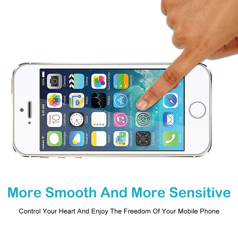 2 шт. Защитное стекло для Iphone 5 5s Se 5c закаленное 4 4s защита экрана стеклянная пленка