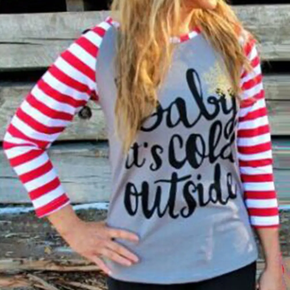 Одинаковые комплекты для семьи одинаковые футболки в полоску с длинными