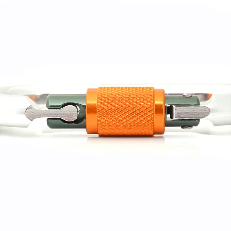 Carabiners Outdoor Climbing O Shape Screwgate Quickdraws 22KN Safety Carabiner Downhill Accessories Quickdraw Backpack Buckles |