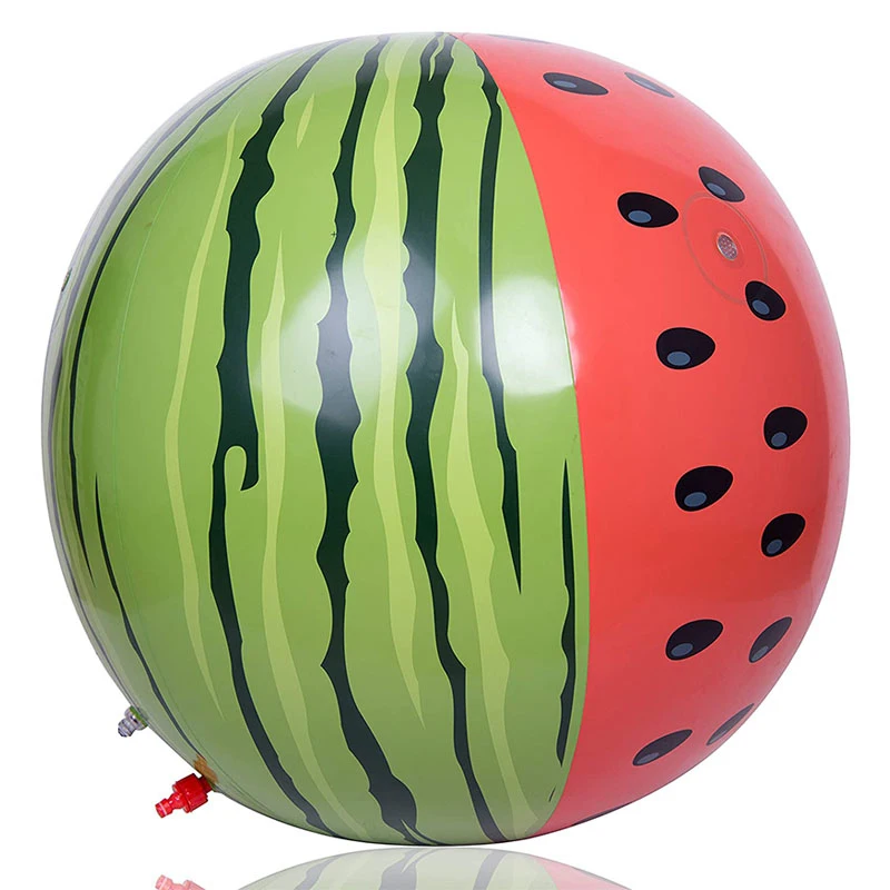 

60Cm Watermelon Inflatable Sprinkler Balls Beach Pool Lawn Ball Spray Water Balloon Summer Outdoor Swimming Toddlers Kids Toys