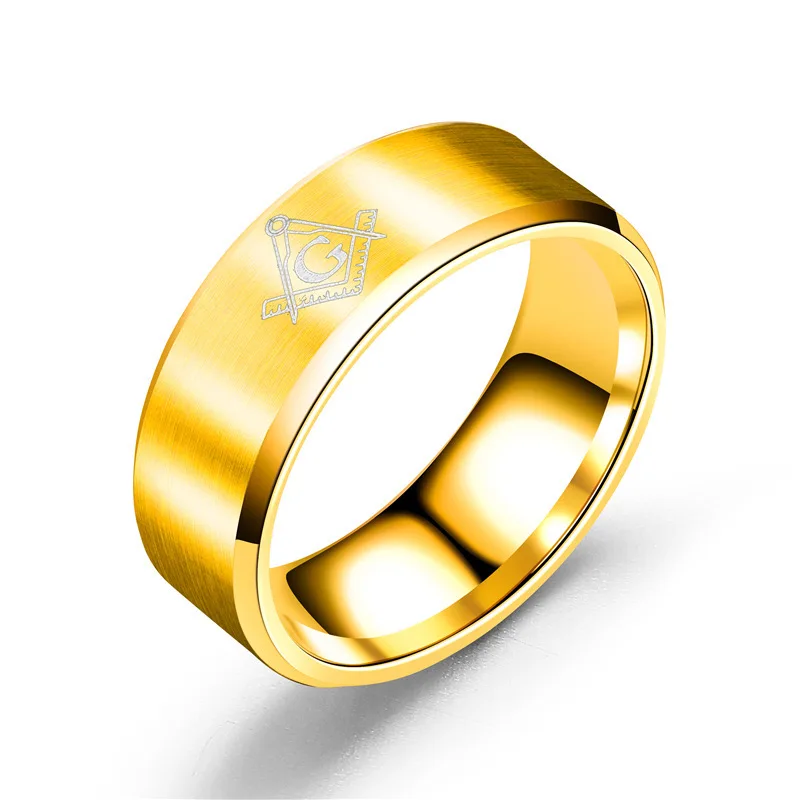 MOREDEAR 8 мм масонские кольца Freemasons для мужчин и женщин |