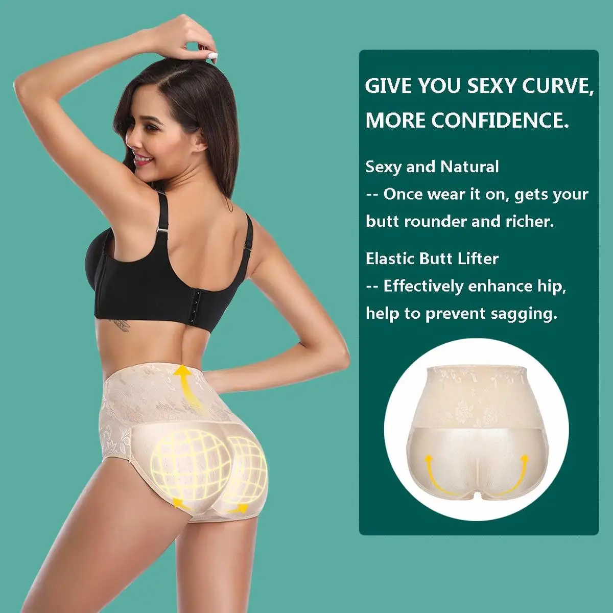 Нижнее белье для женщин бесшовное нижнее с высокой талией|Утягивающие трусы| |