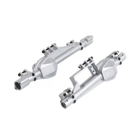 cnc aluminum alloy front rear axle housing kits for axial rbx10 rc crawler car upgrade parts