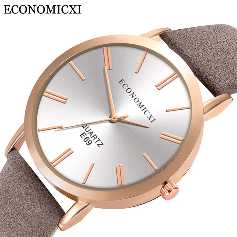 Роскошные часы минималистичные Женские повседневные часы-браслет кварцевые с кожаным ремешком модные наручные элегантные часы relogio feminino