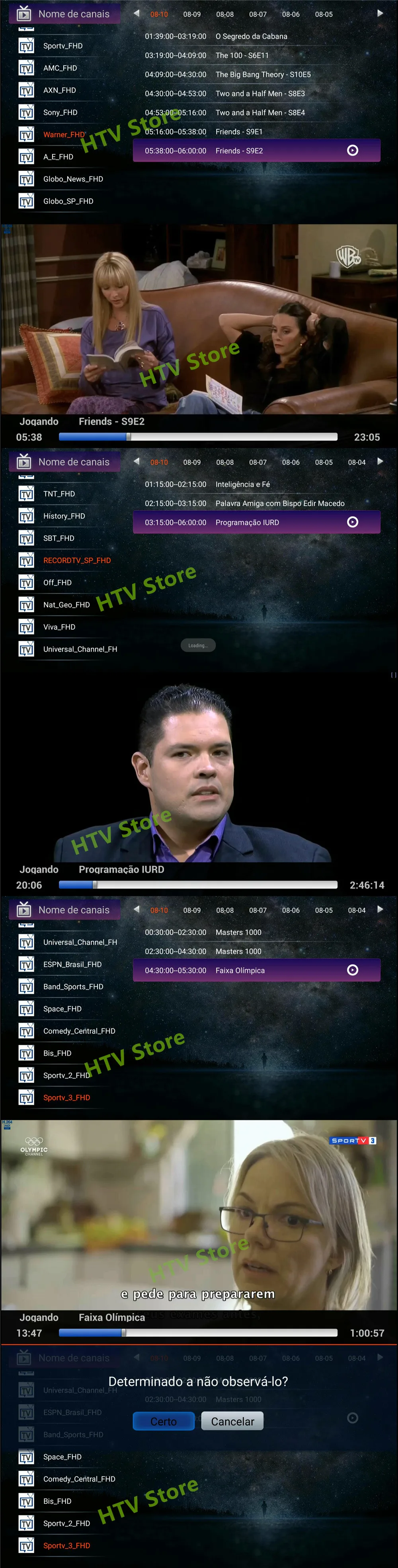 Ai tak pro 1 коробка HTV B tv B9 BOX Бразилия IP tv Android box 4K бразильские Бесплатные Каналы подписка с VOD воспроизведения и Live