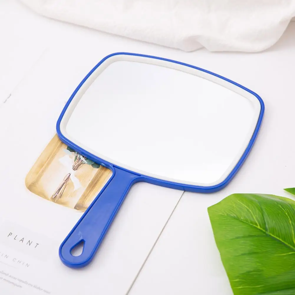 Ручное зеркало для макияжа квадратное с ручкой ручное компактные зеркала