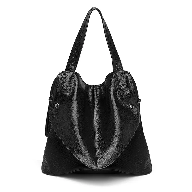 

2021 New Fashion Bags 100% Genuine Leather Handbag Large Capacity Hot Design Women Shoulder Bags Multifunction Design Female Bag