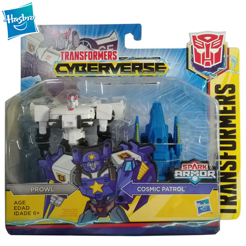

Hasbro Transformers Cyberverse Power Of The Spark Energy Armor Series Shockwave Starscream Action Figure Model Toys E4219