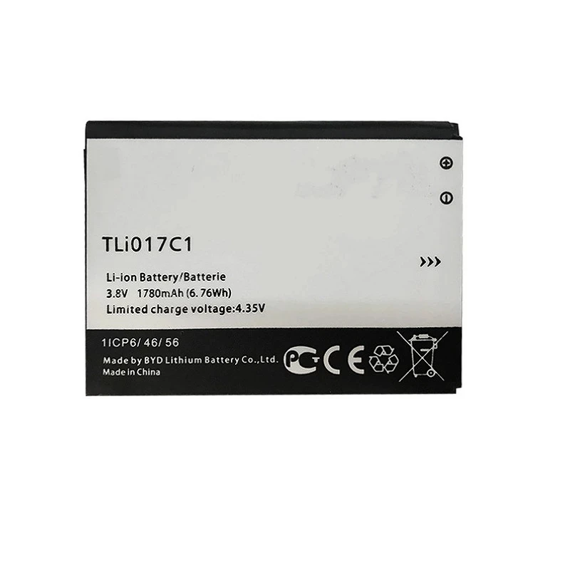 Аккумулятор для телефона Alcatel One Touch PIXI 3 1780 4 5 &quot5019D 5017D 5017A 5017X 5027B TLI017C1 5017