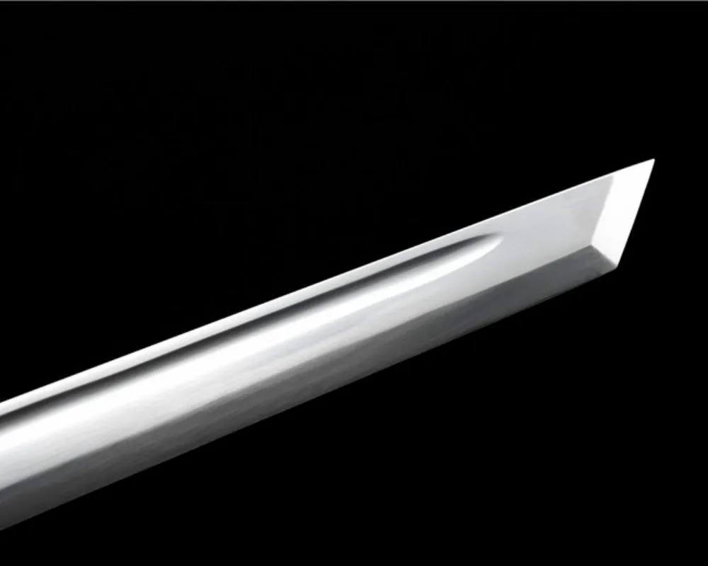 

Hand forged Chinese samurai's straight sword is a necessary outdoor fighting weapon