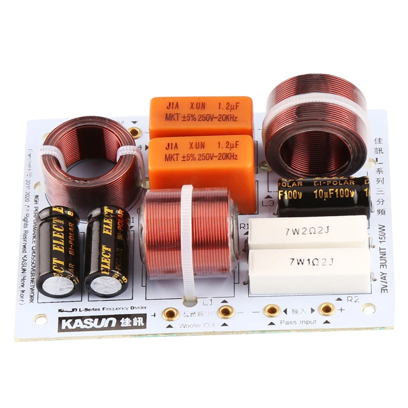 DIYLIVE KASUN L-380C 3-сторонний выход 3-динамик (ВЧ + средний бас) высокой четкости спикер