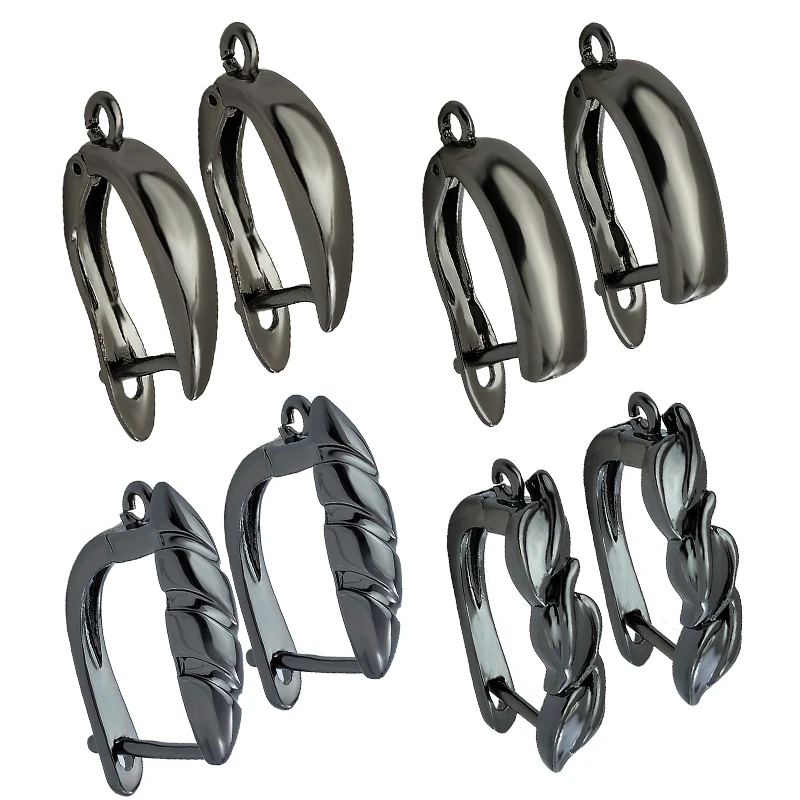 4 цвета Очаровательные Популярные серьги сделай сам застежки крючки для женщин